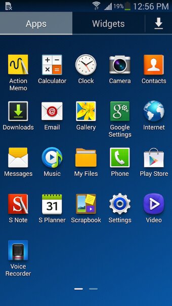 Touchwiz-Apps