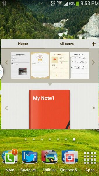 action memo note 3