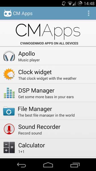 Cyanogen-MOD-Apps-Launcher