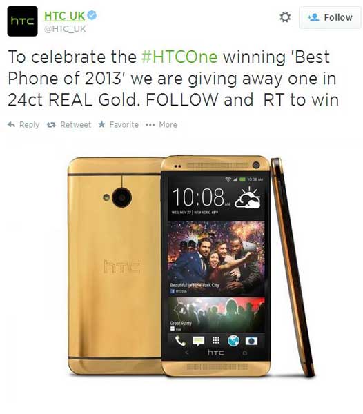 get-htc-one-gold-free