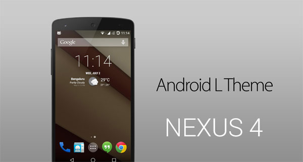 android l theme apps nexus 4