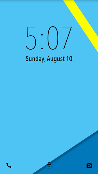 android l lock screen