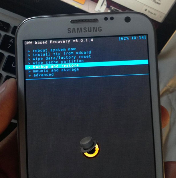 factory reset format galaxy note 4