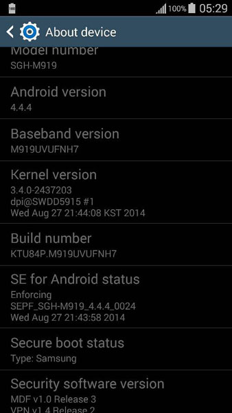 t-mobile galaxy s4 android 4.4.4