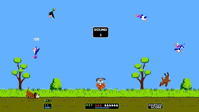 duck hunt retro nintendo