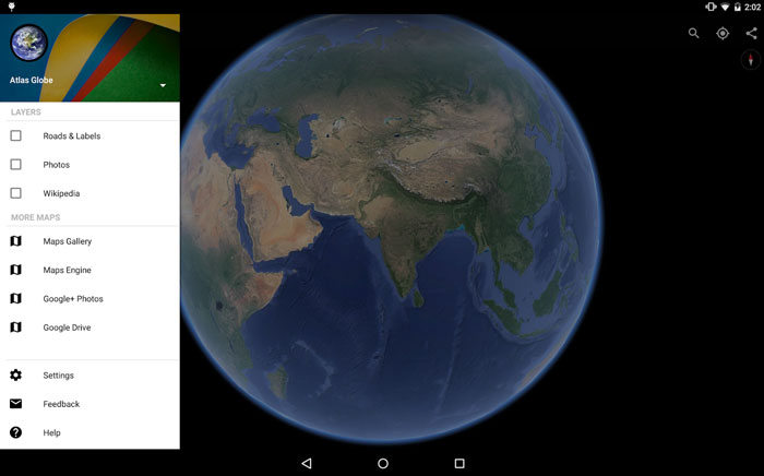 google earth v8 apk android 3d