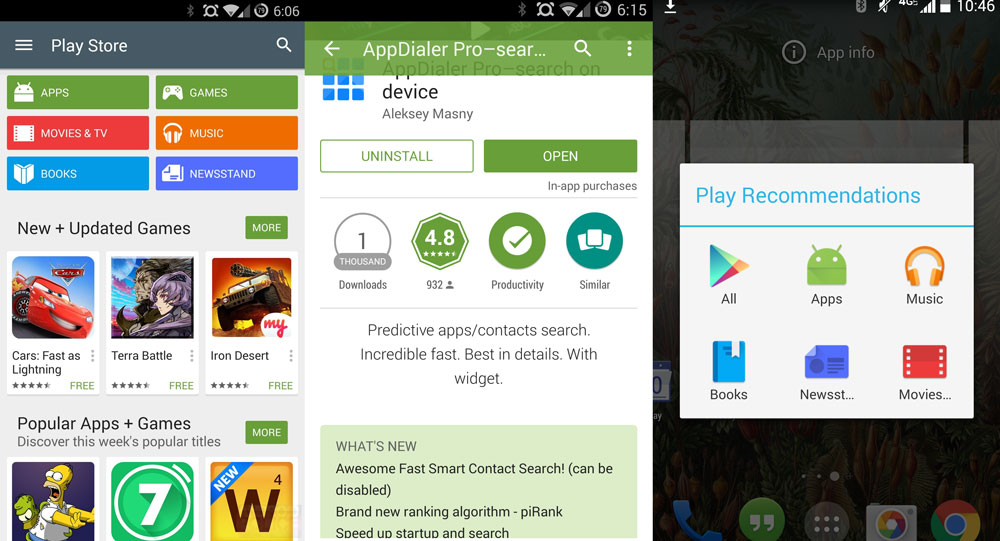 google play store v5 apk material download