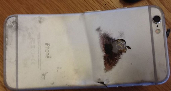 iphone 6 bend explodes hurt