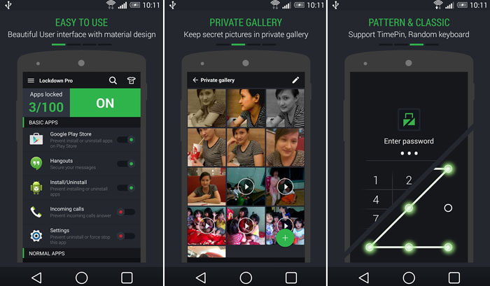 lockdown pro 2 apk security material design