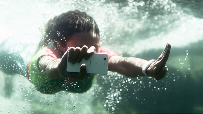 xperia z3 underwater camera