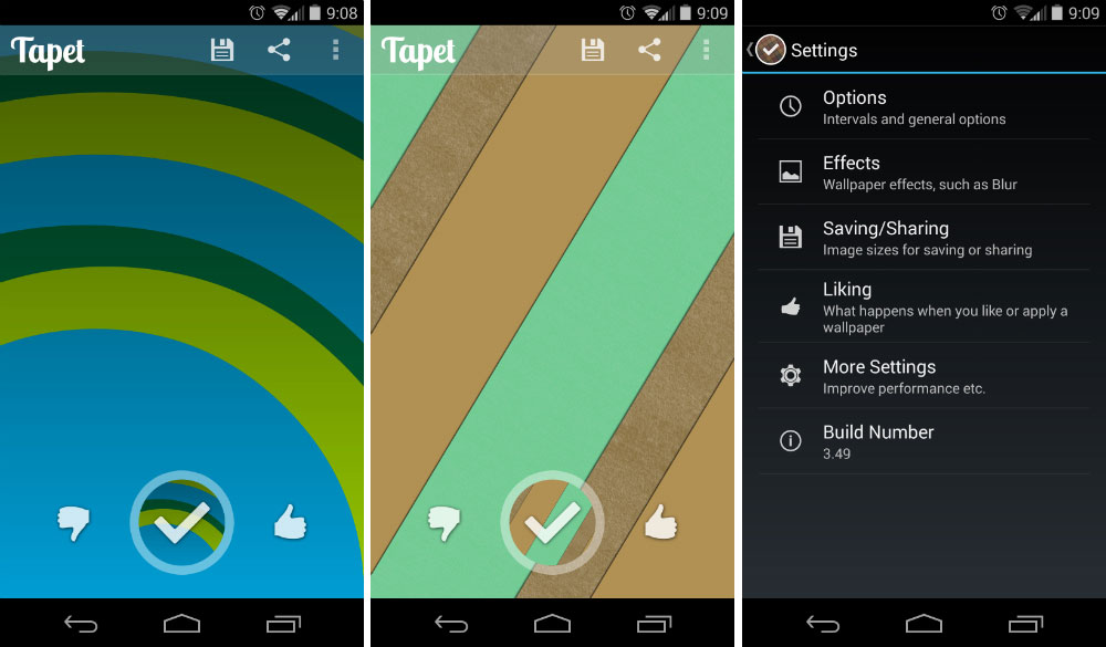 Tapet Material Design Wallpapers