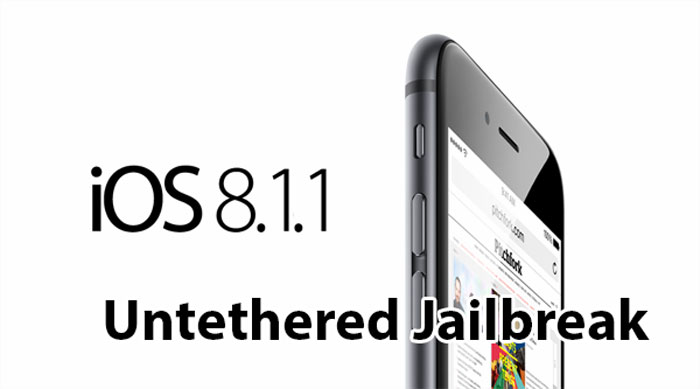 untether jailbreak ios 8.1.1 taig