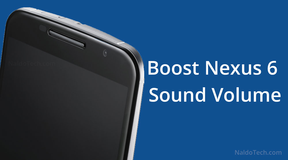 boost sound speakers nexus 6