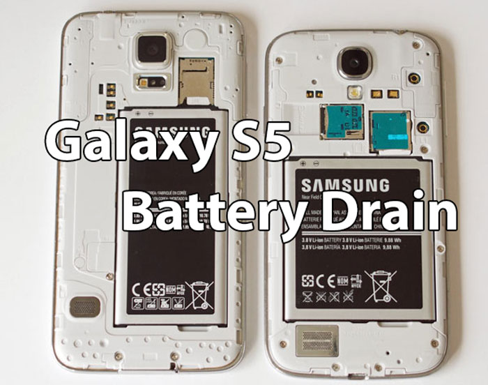 galaxy s5 battery drain fix