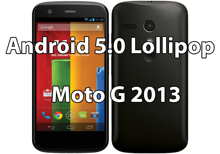install moto g 2013 android 5.0 lollipop