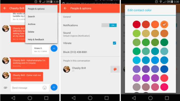 messenger lollipop material design apk