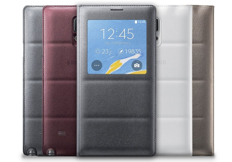 note 4 s view cover case