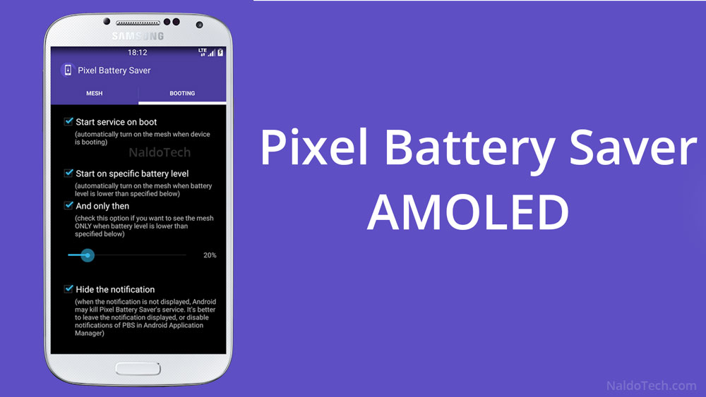 pixel battery saver amoled