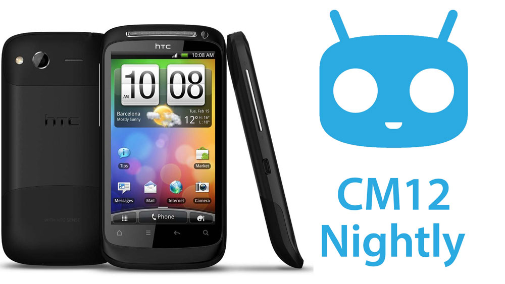 desire s cm12 nightly