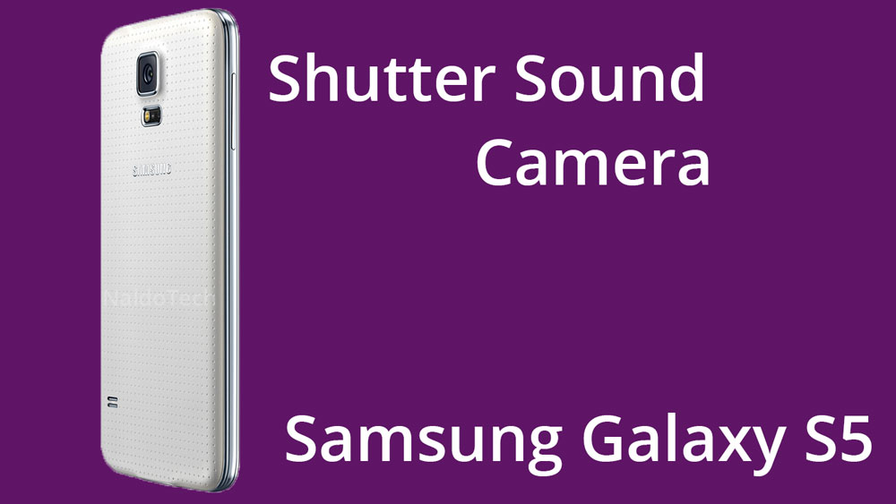 disable camera shutter sound galaxy s5