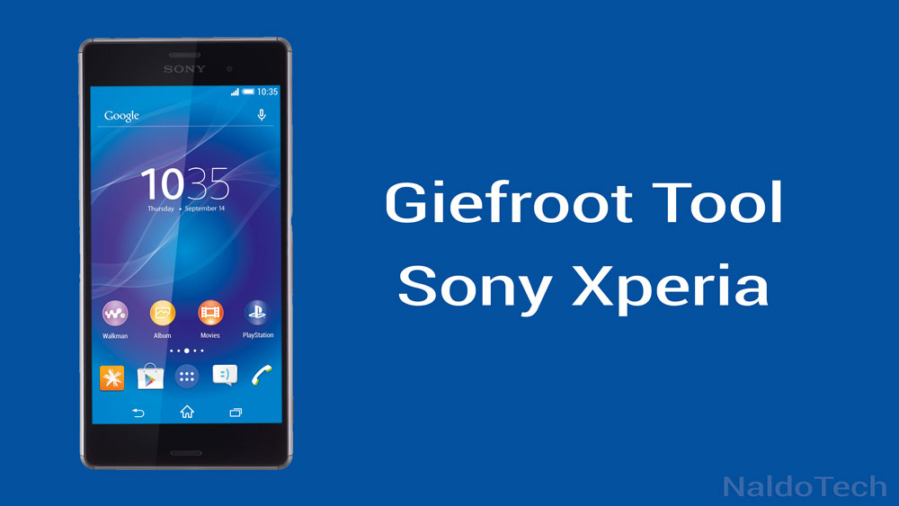 giefroot root sony xperia