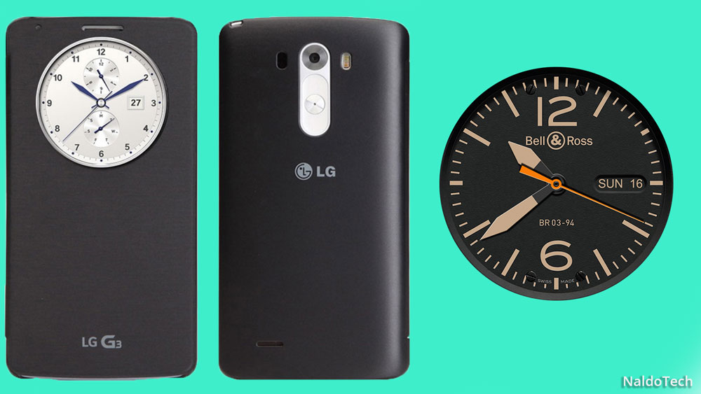 lg g3 clock watch faces quick circle