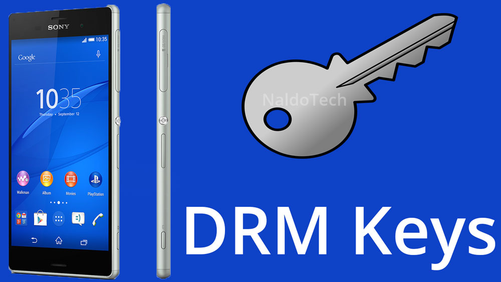 restore drm keys xperia unlocked bootloader