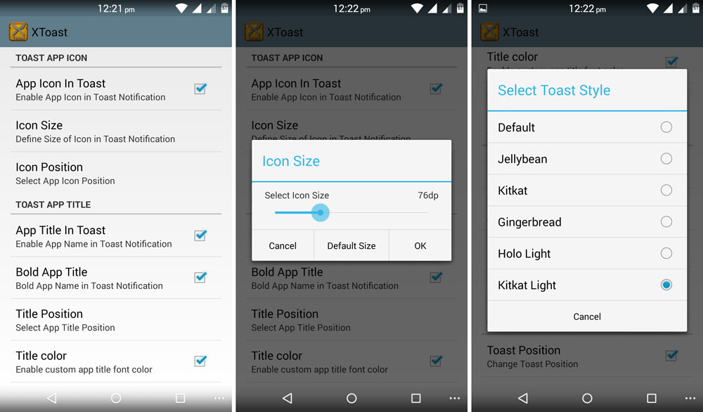 xposed xtoast module lollipop