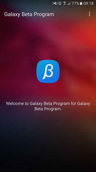 galaxy beta program s7 nougat install
