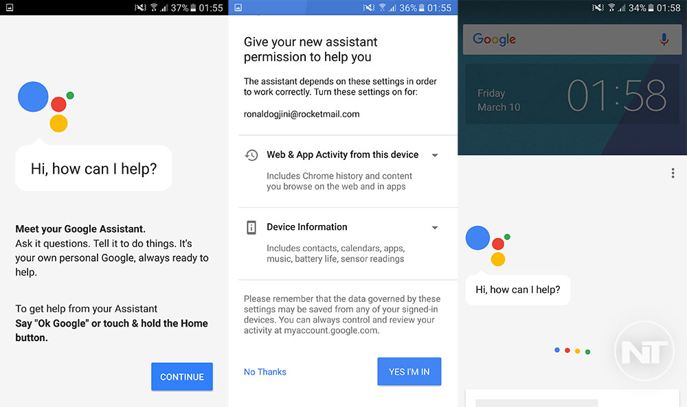 enable google assistant non pixel marshmallow nougat