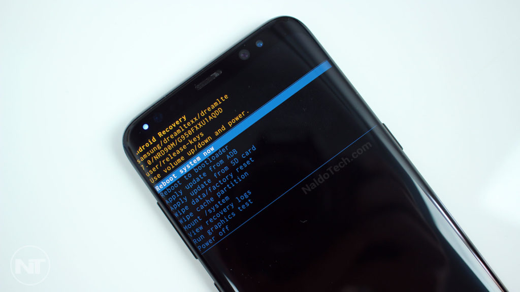 enter recovery stock custom galaxy s10