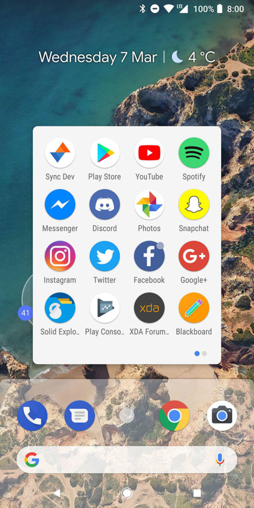 android 9.0 p launcher apk install