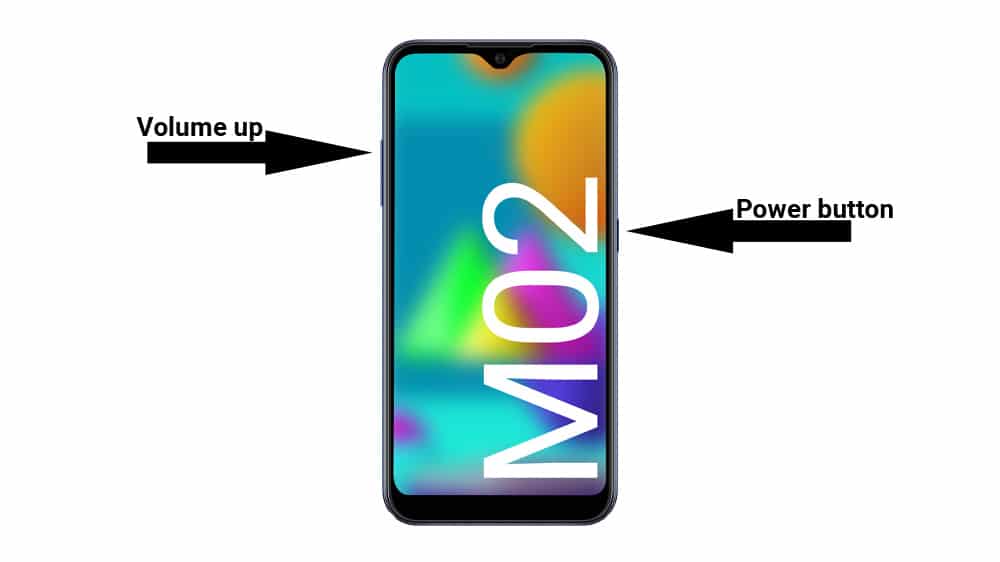 galaxy m02 recovery button combination