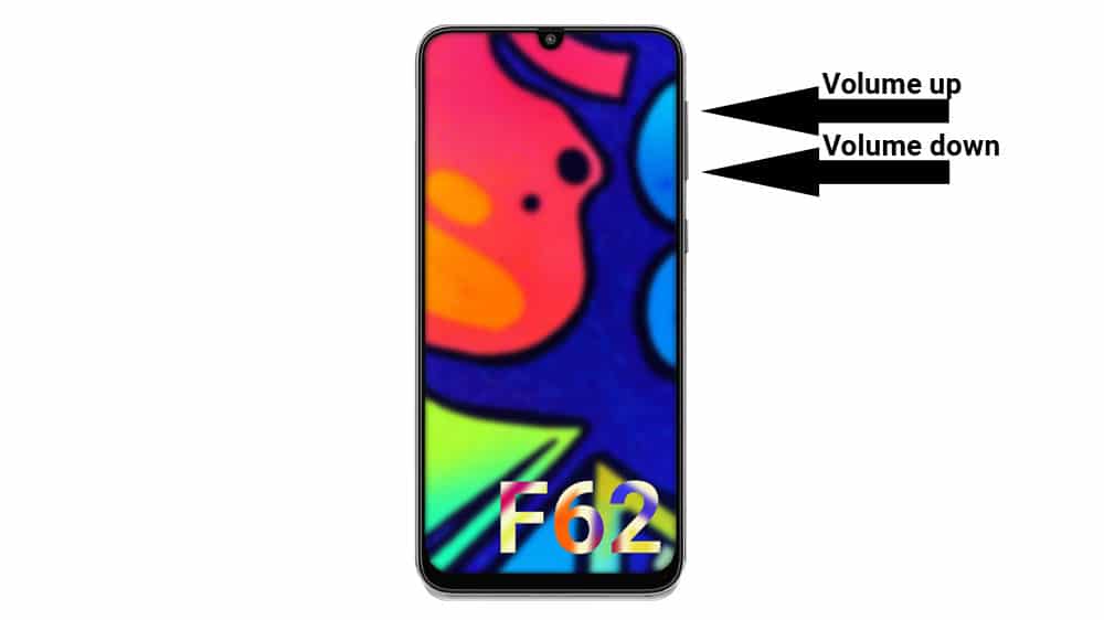 galaxy f62 download key combination